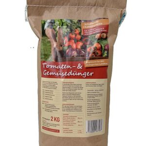 Biologischer Dünger für Tomaten auf Schafwollbasis und Kalimagnesia